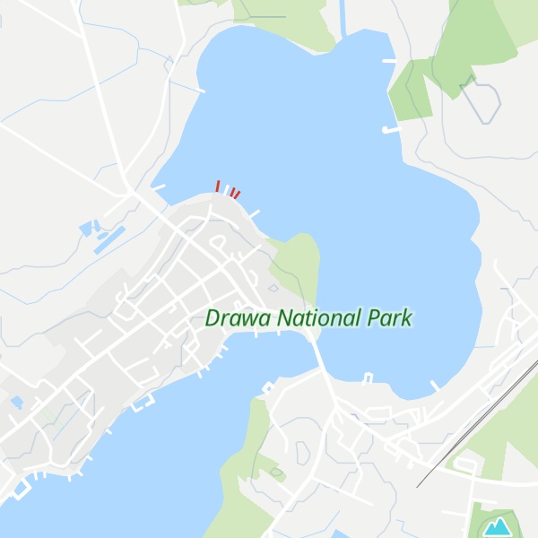 Map of Góra Zamkowa