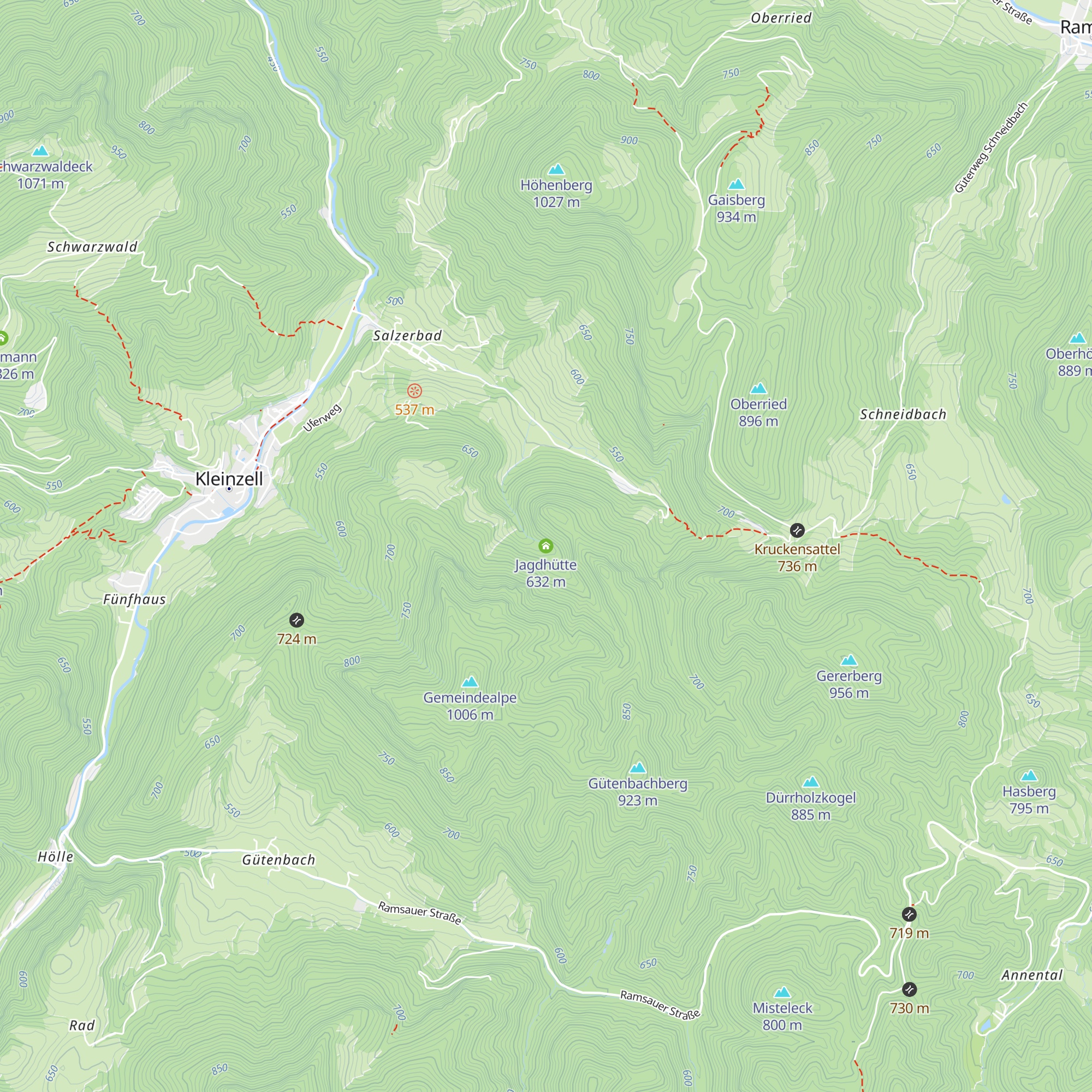 Jagdhütte map