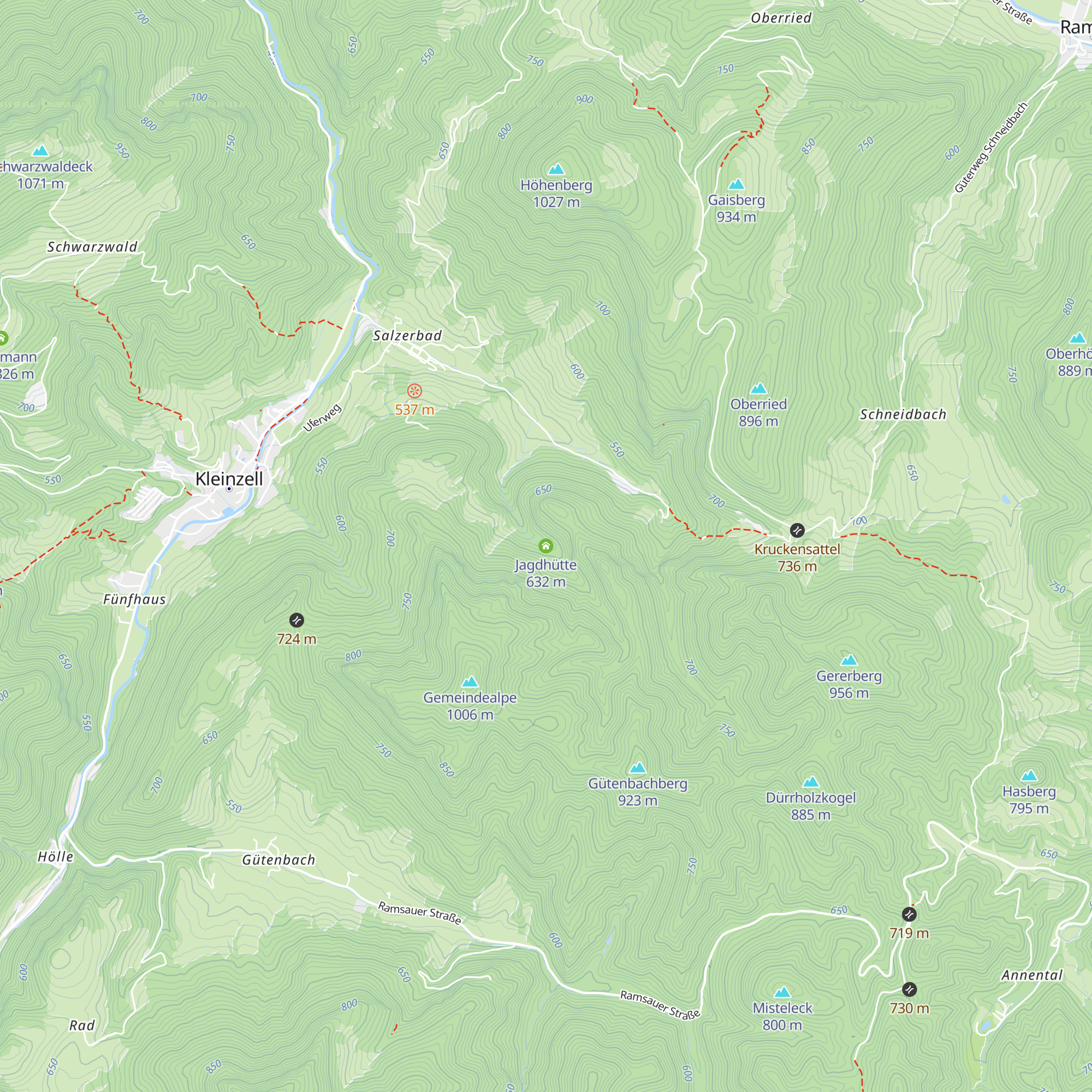 Jagdhütte map