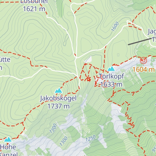 Map of Stützpunkt der niederösterreichischen Berg- und Naturwacht