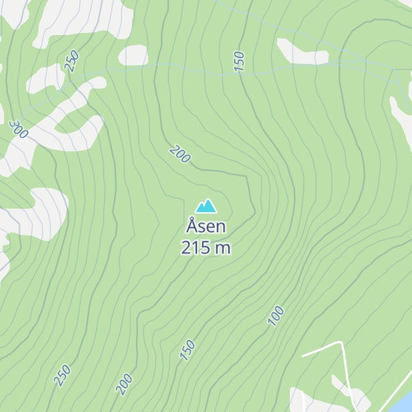 Map of Åsen