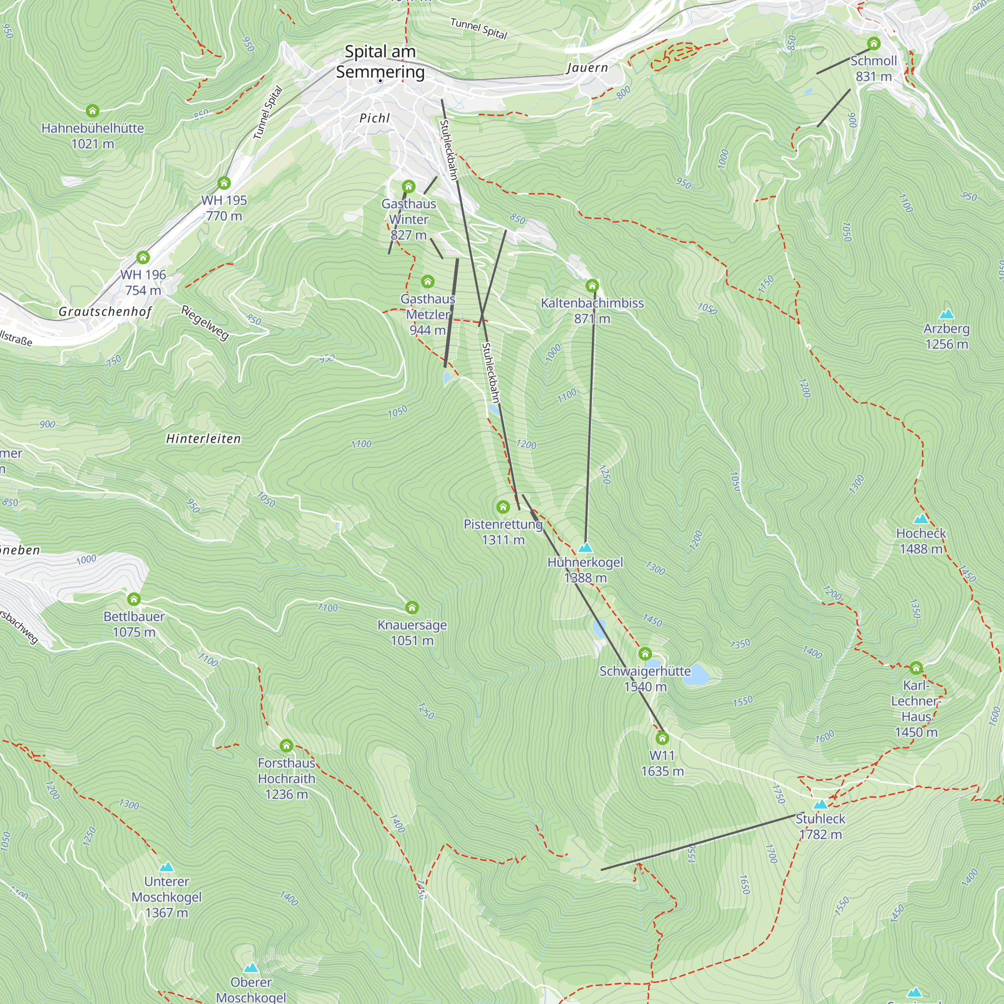 Friedrichhütte map