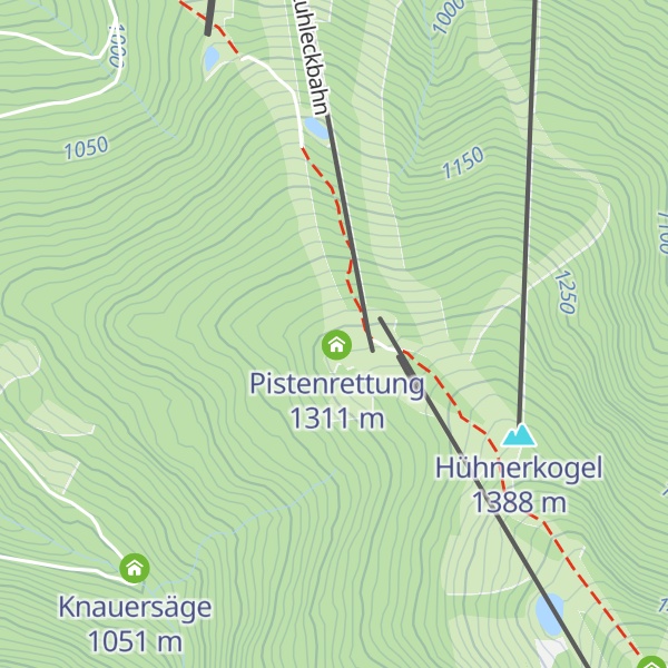 Map of Friedrichhütte