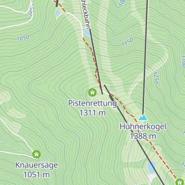 Map of Pistenrettung