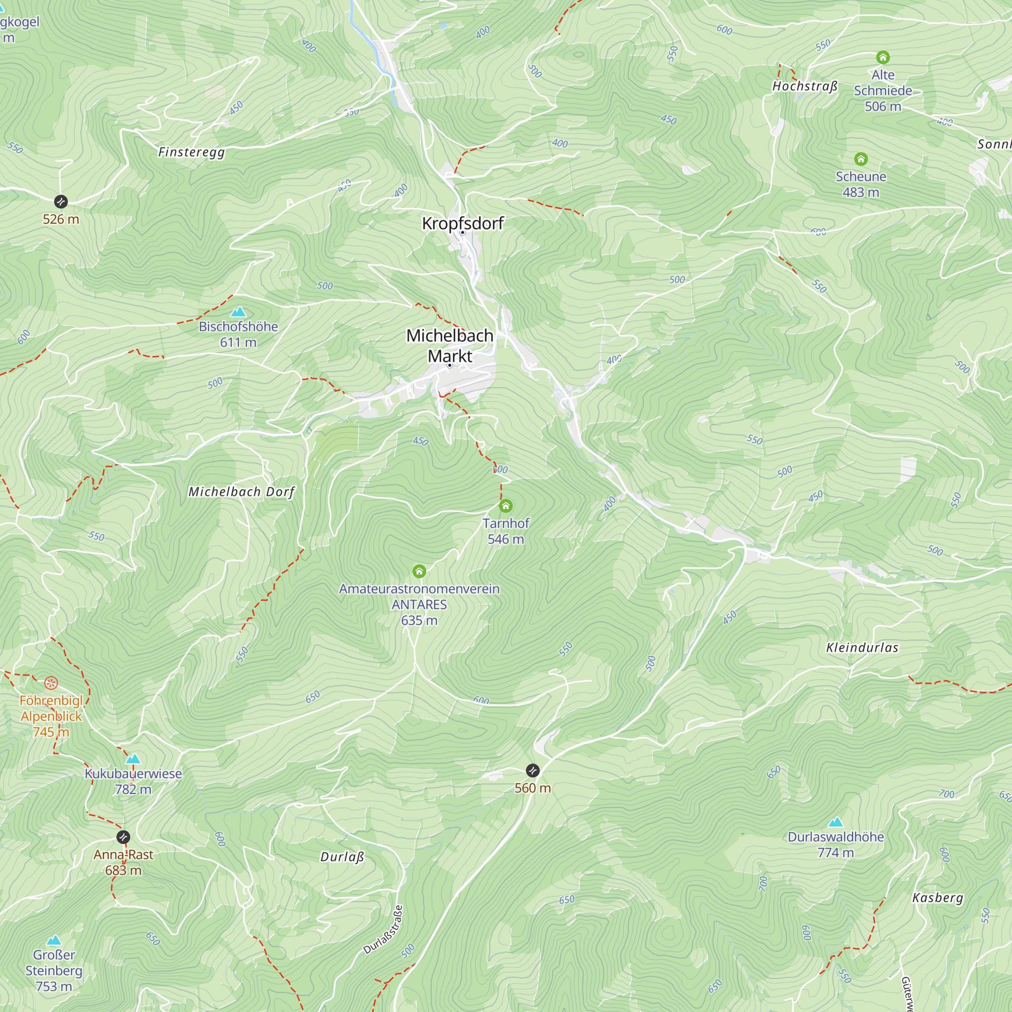 Tarnhof map