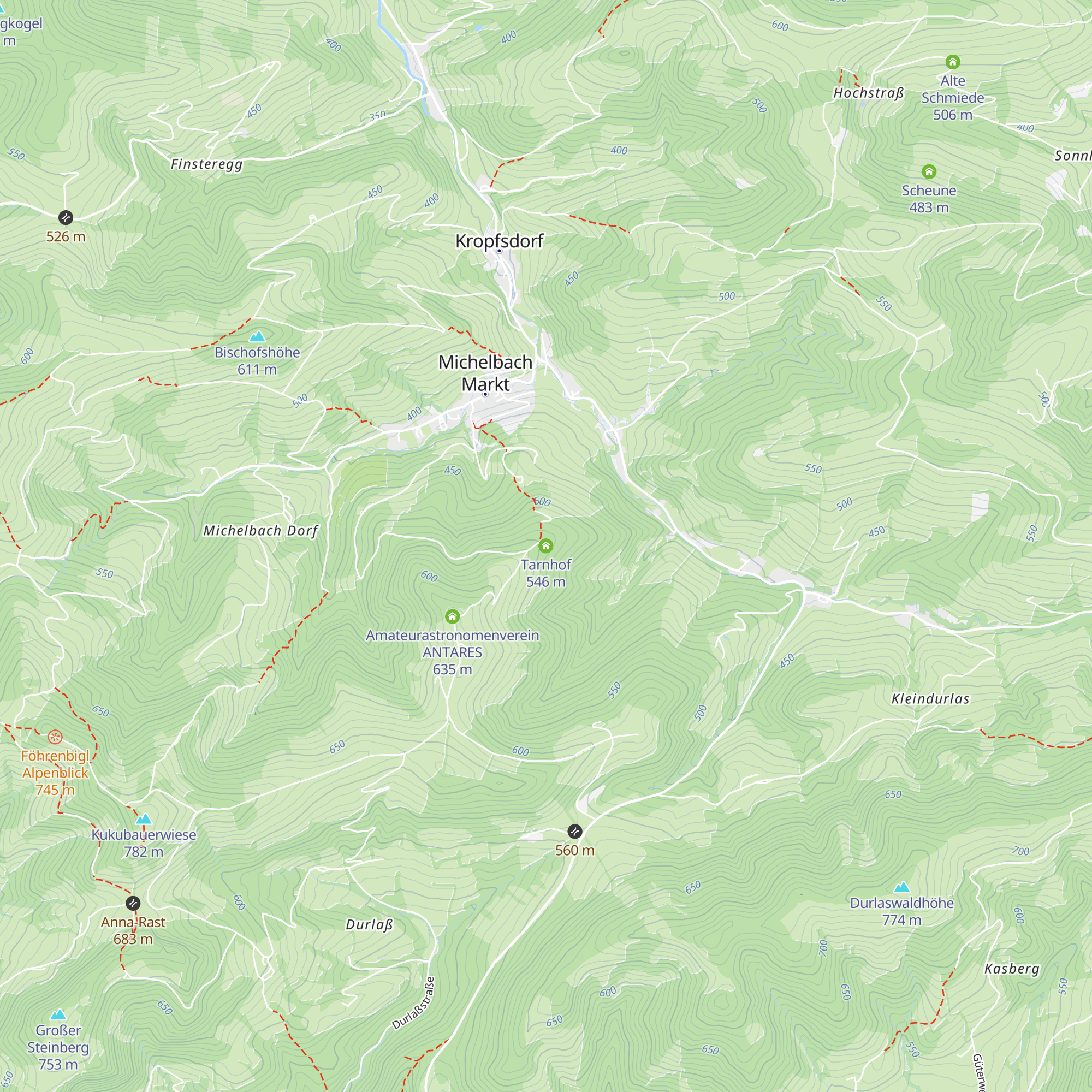 Tarnhof map