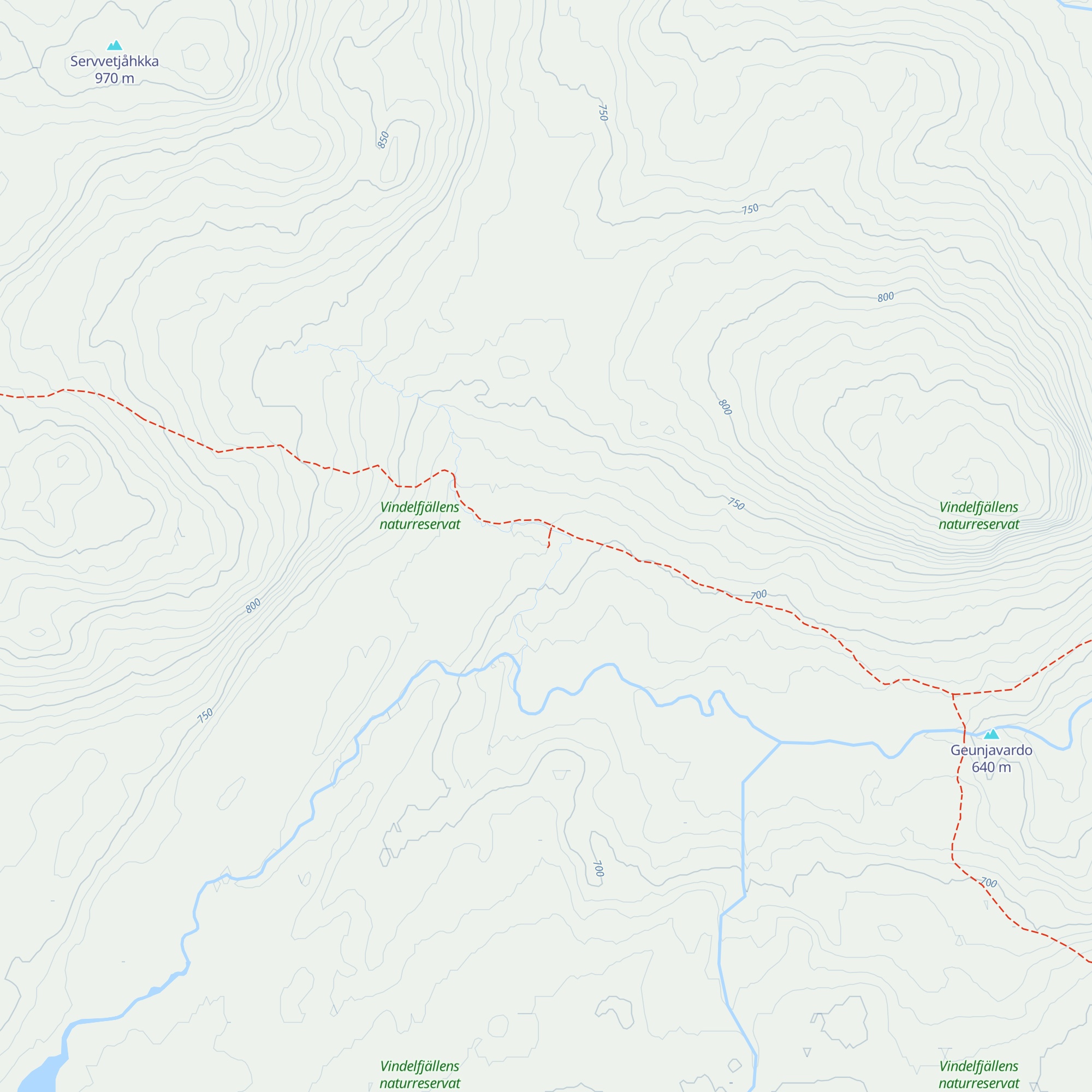 Serve Fjällstuga map