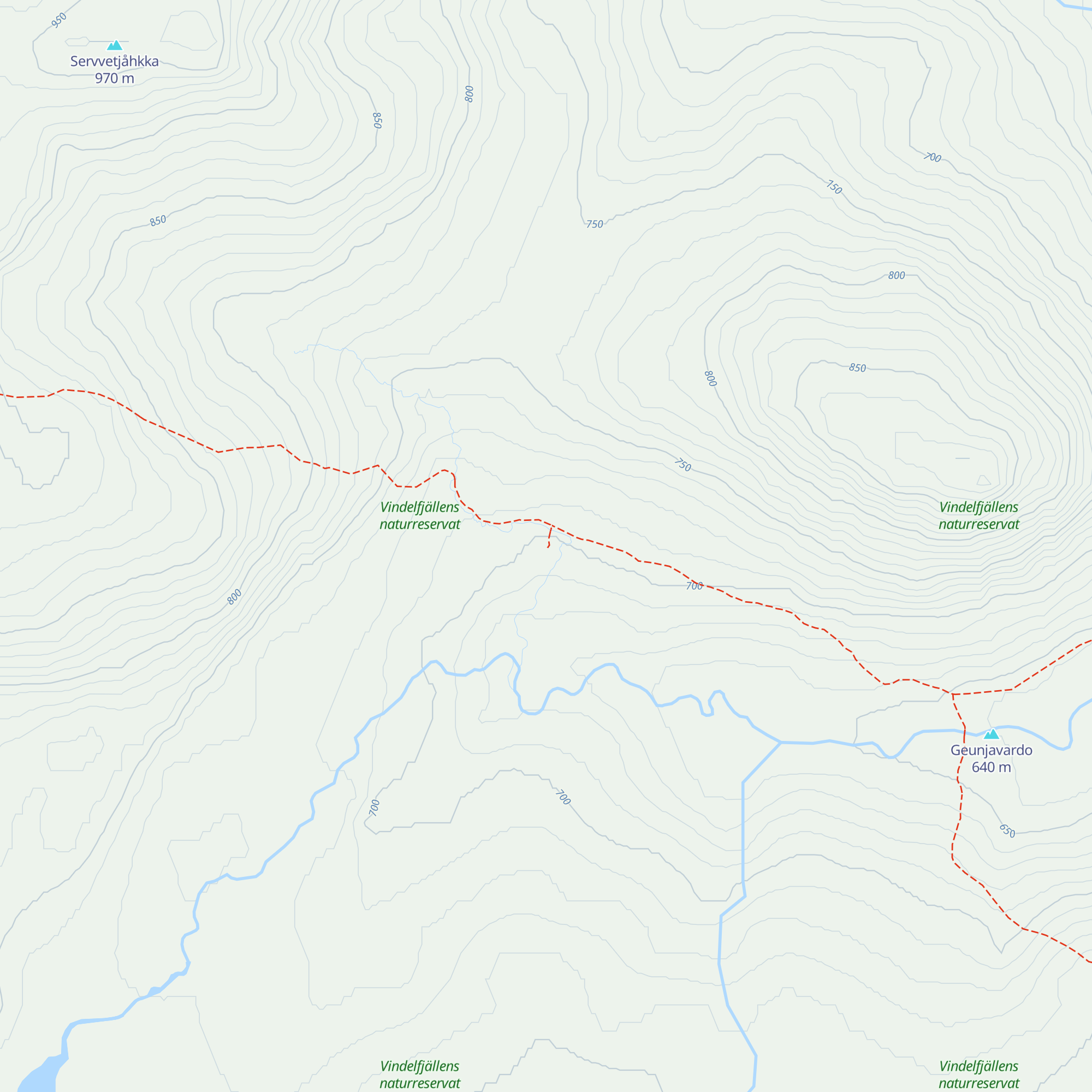 Serve Fjällstuga map