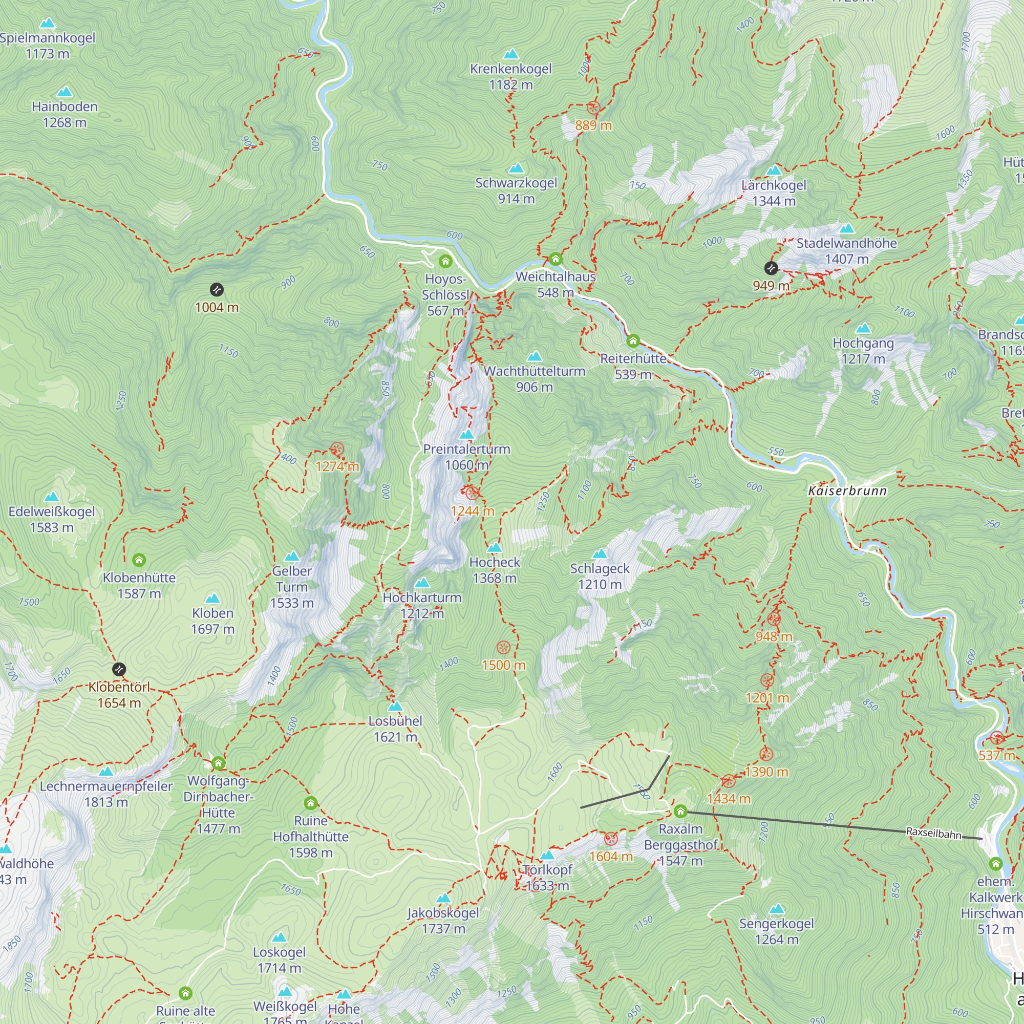 Seilstatthütte map