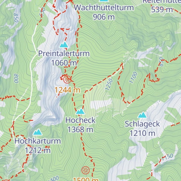 Map of Seilstatthütte