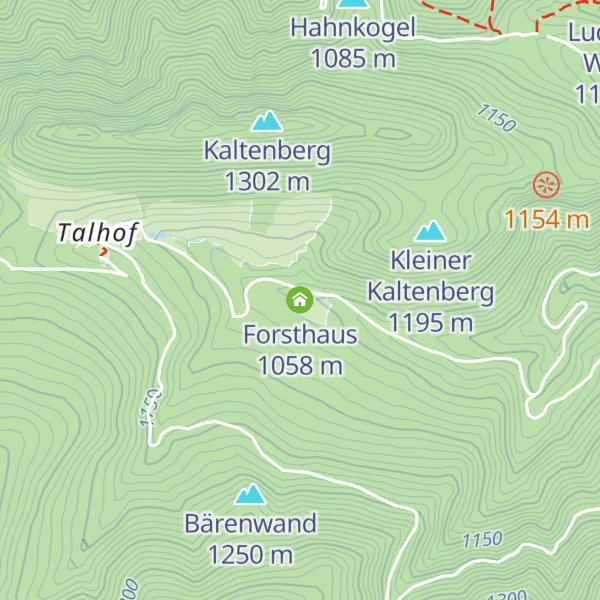 Map of Forsthaus