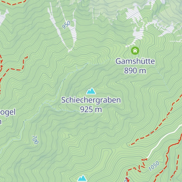 Map of Schiechergraben