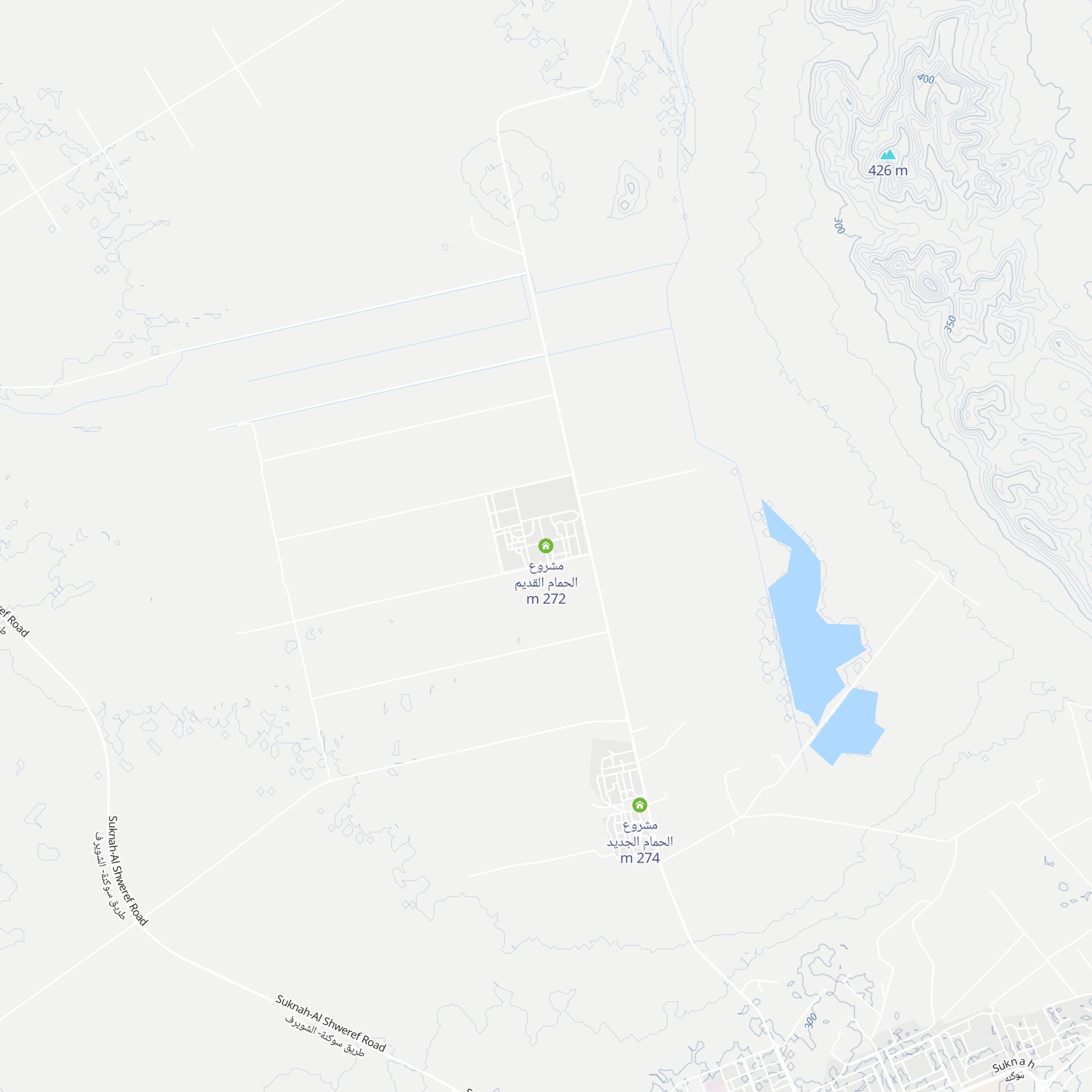 مشروع الحمام القديم map