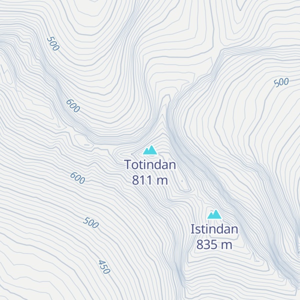 Map of Totindan