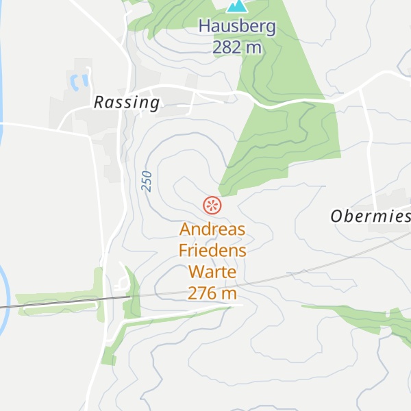 Map of Stierschweif-Feldtunnelhütte