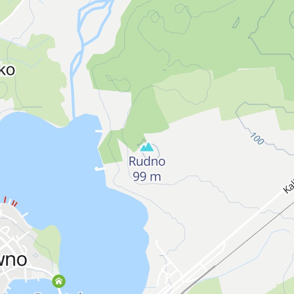 Map of Rudno