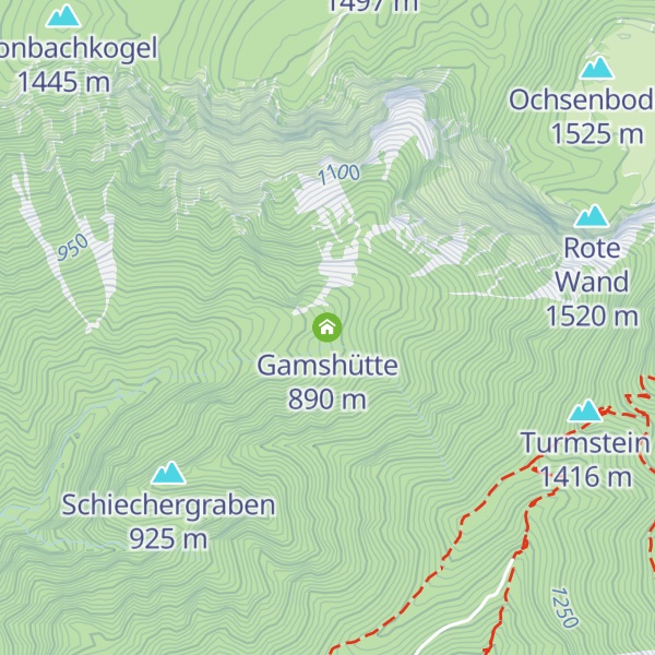 Map of Gamshütte