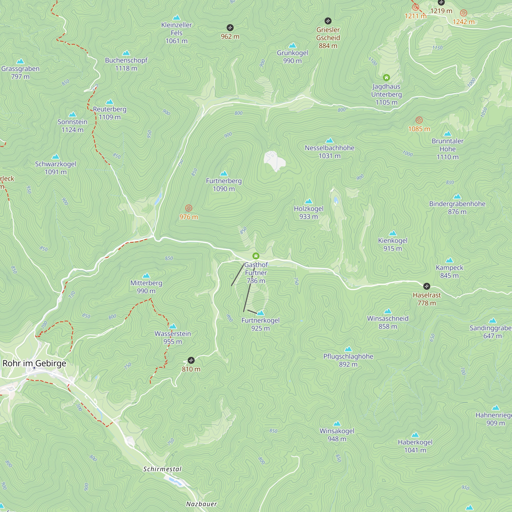 Gasthof Furtner map