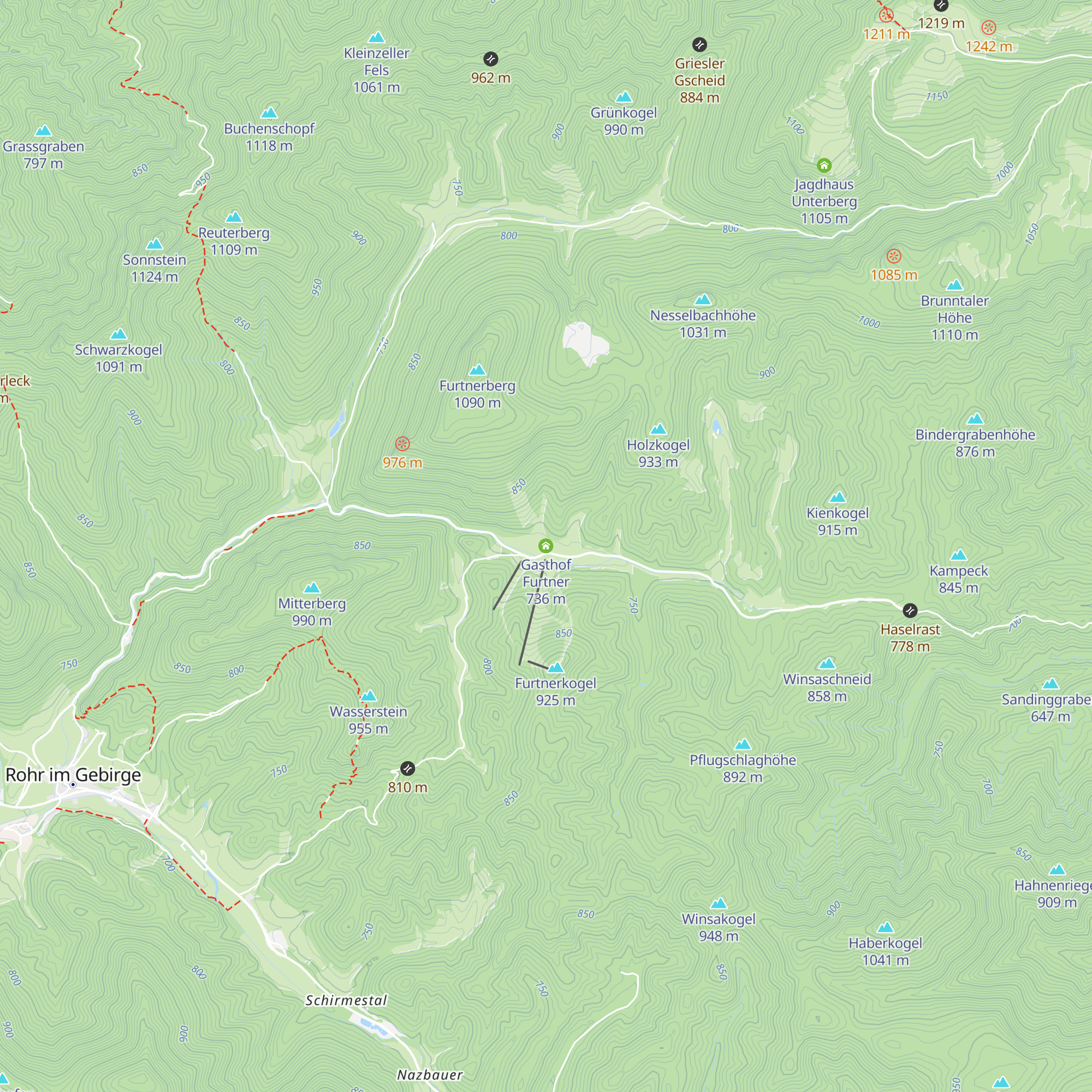 Gasthof Furtner map