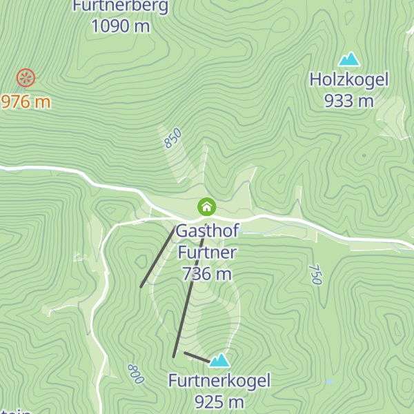 Map of Gasthof Furtner