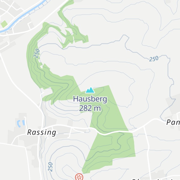 Map of Hausberg