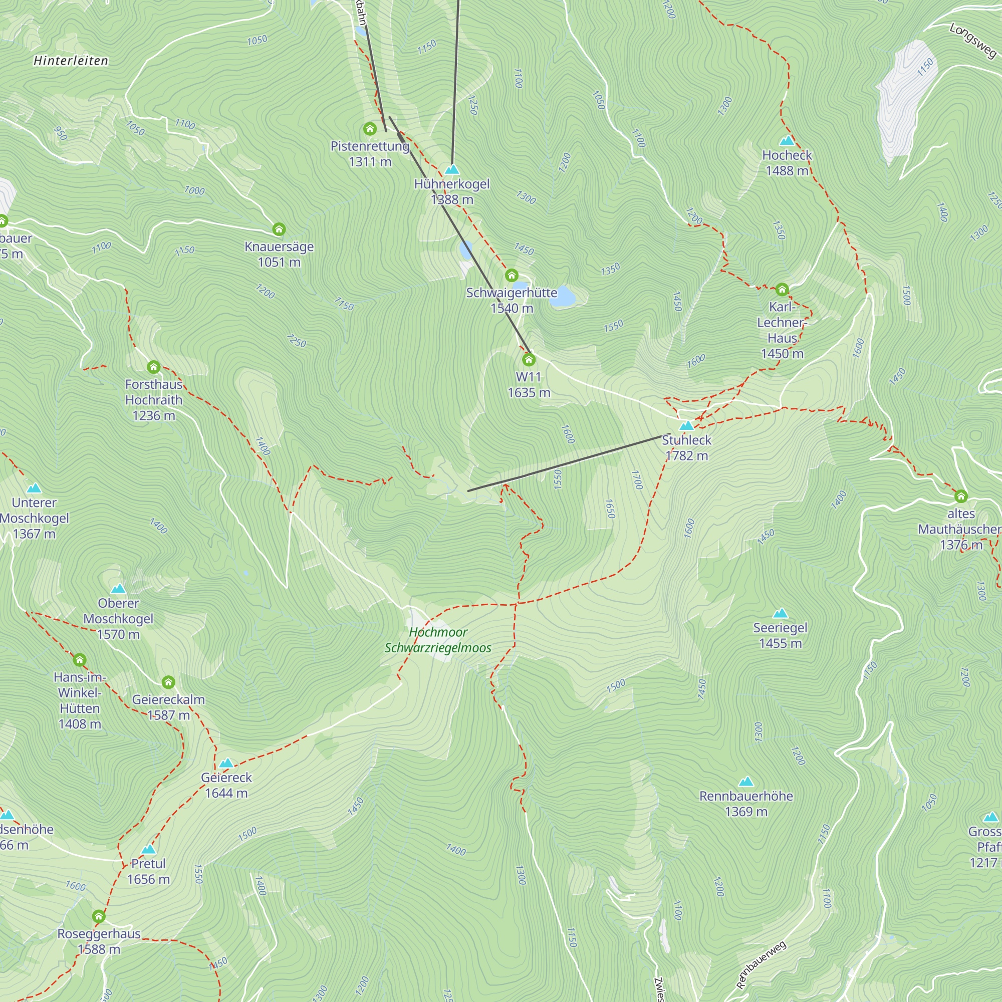 Steinbachalmhütte map