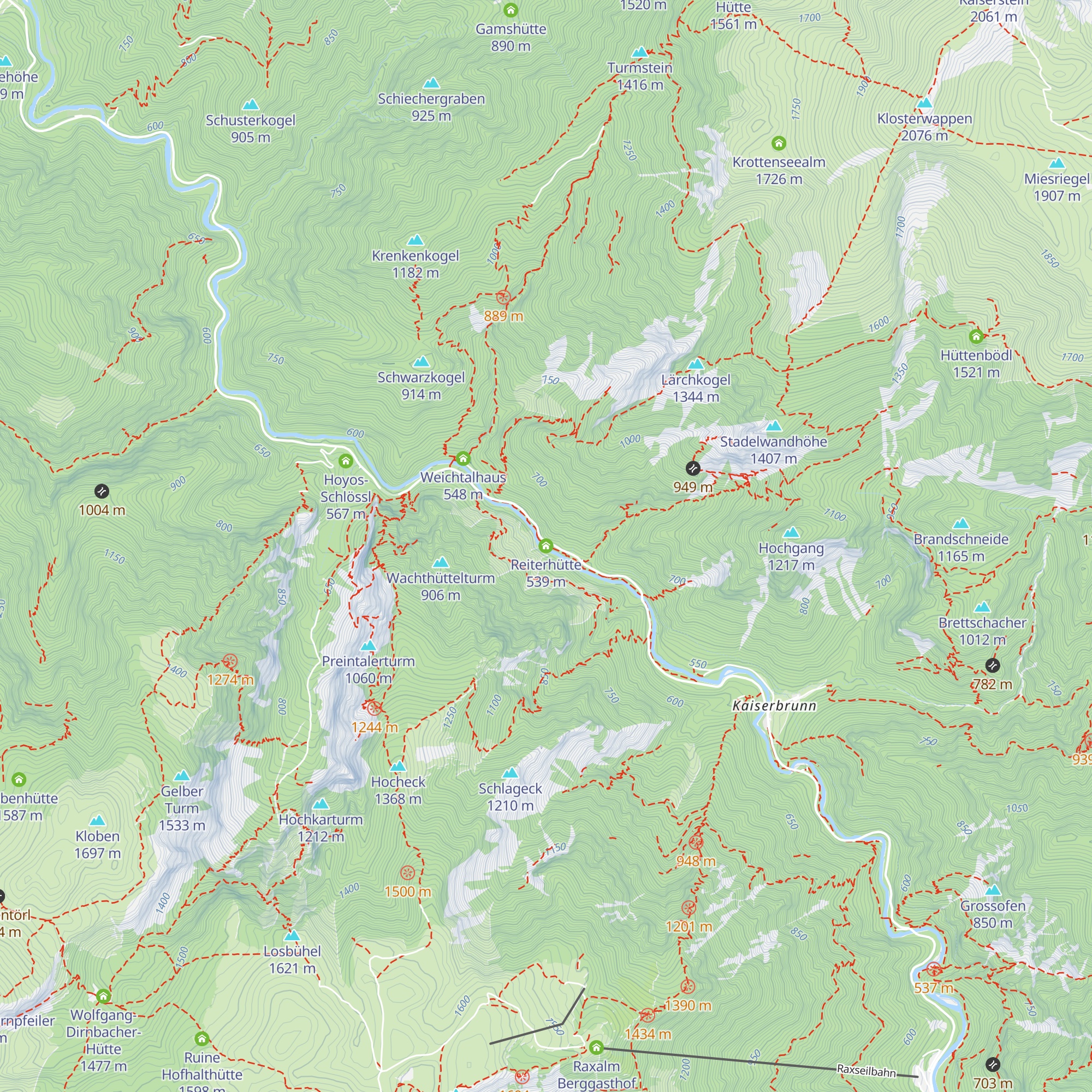 Reiterhütte map