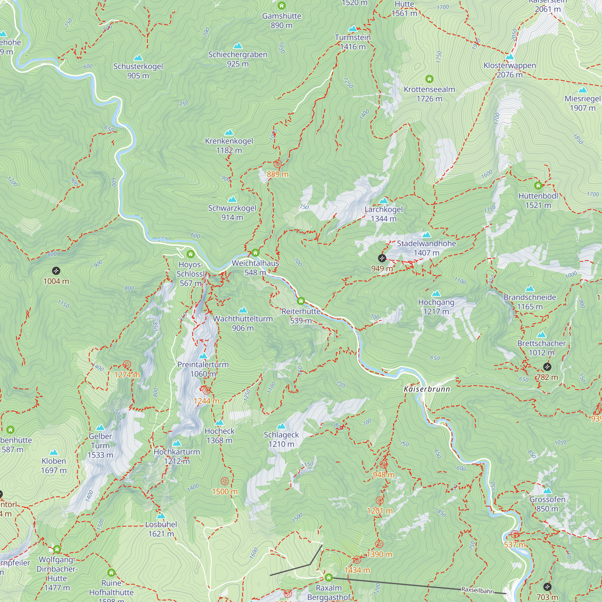 Reiterhütte map