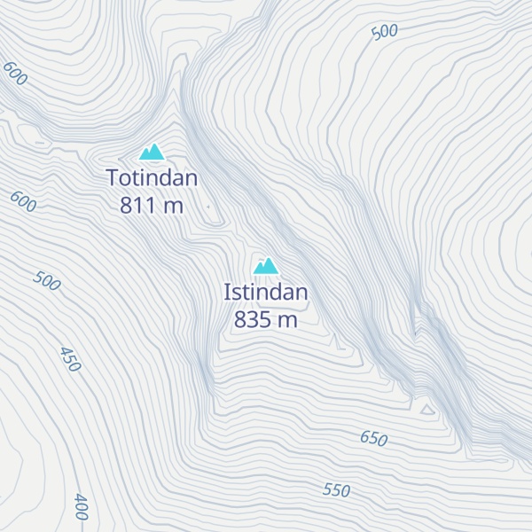 Map of Istindan
