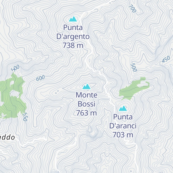 Map of Monte Bossi