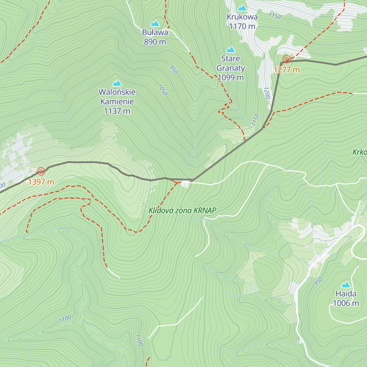 Jelenka map