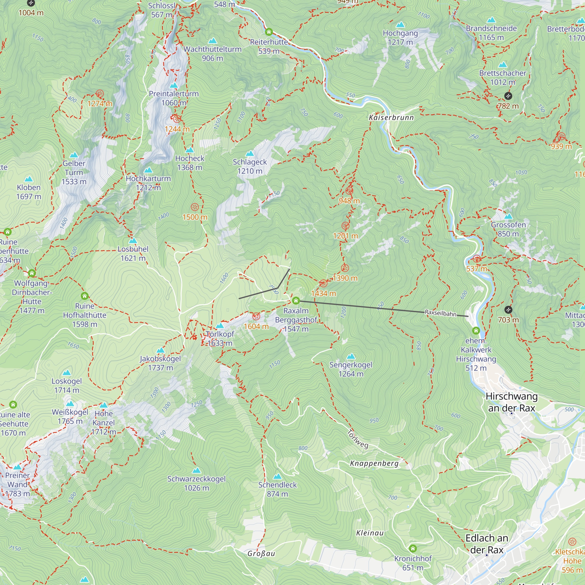 Hirschwanger Hütte map