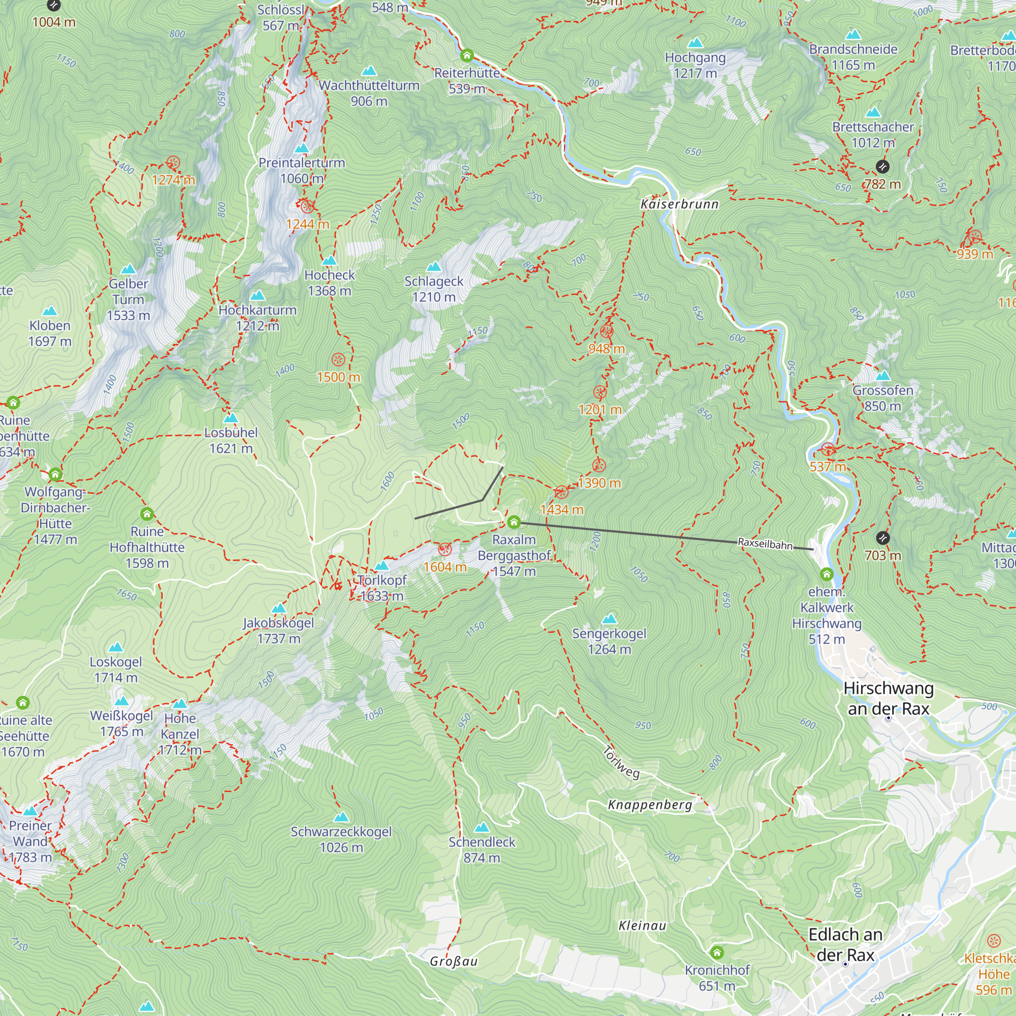 Hirschwanger Hütte map
