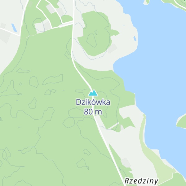 Map of Dzikówka