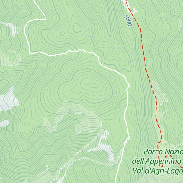 Map of Toppa della Croce