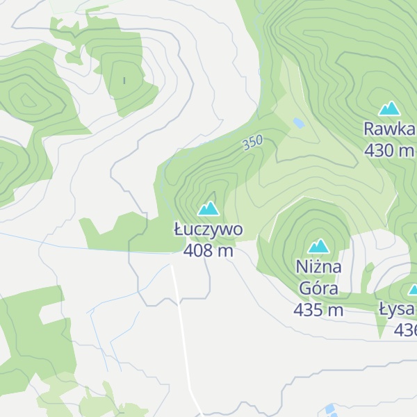 Map of Łuczywo