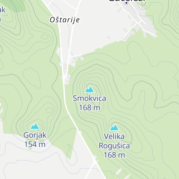Map of Smokvica