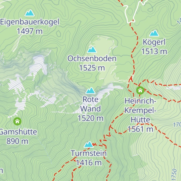 Map of Rote Wand