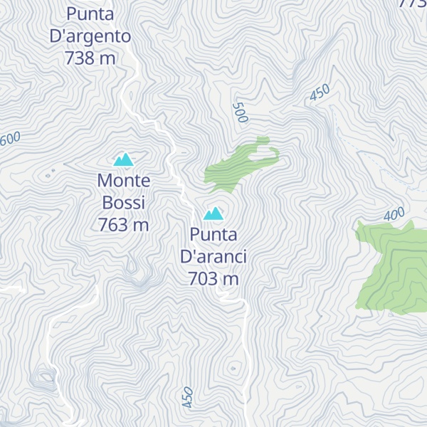 Map of Punta D'aranci