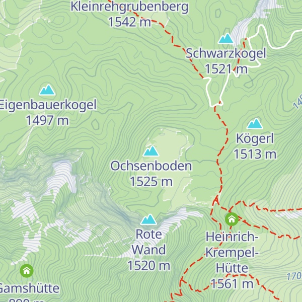 Map of Ochsenboden
