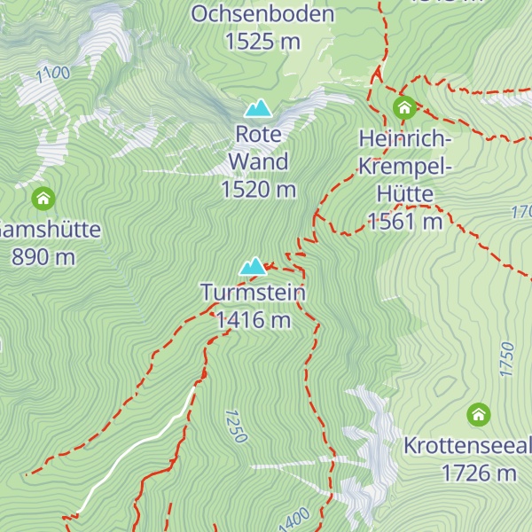 Map of Kienthalerhütte