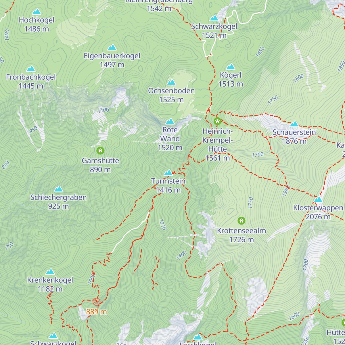 Kienthalerhütte map