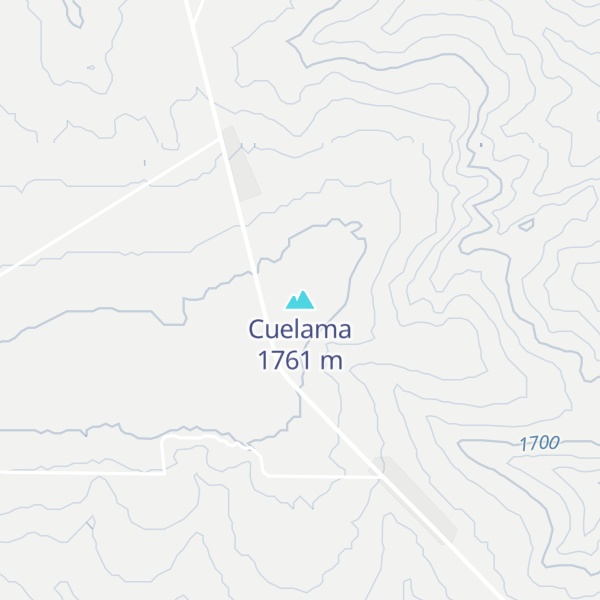Map of Cuelama