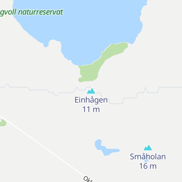 Map of Einhågen