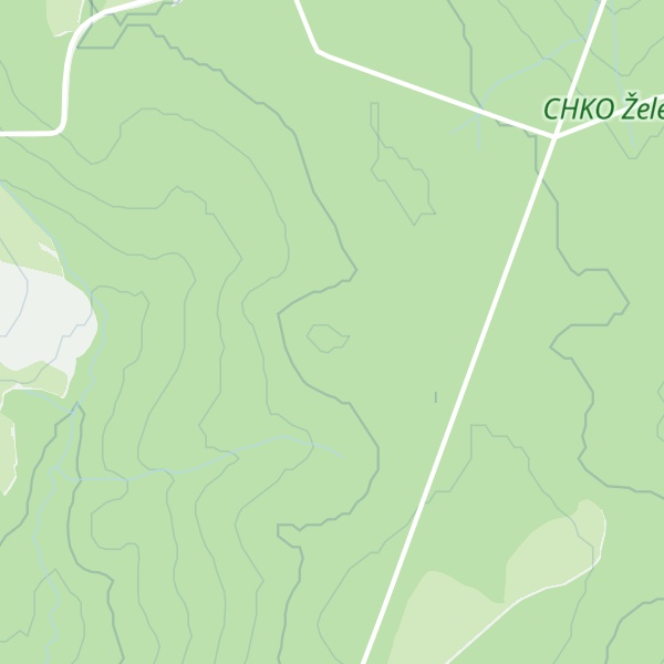 Map of Plesný S [Hodonín u Nasavrk]