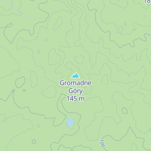 Map of Gromadne Góry