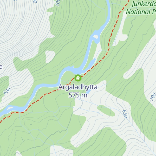 Map of Argaladhytta