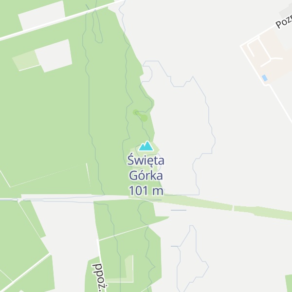 Map of Święta Górka
