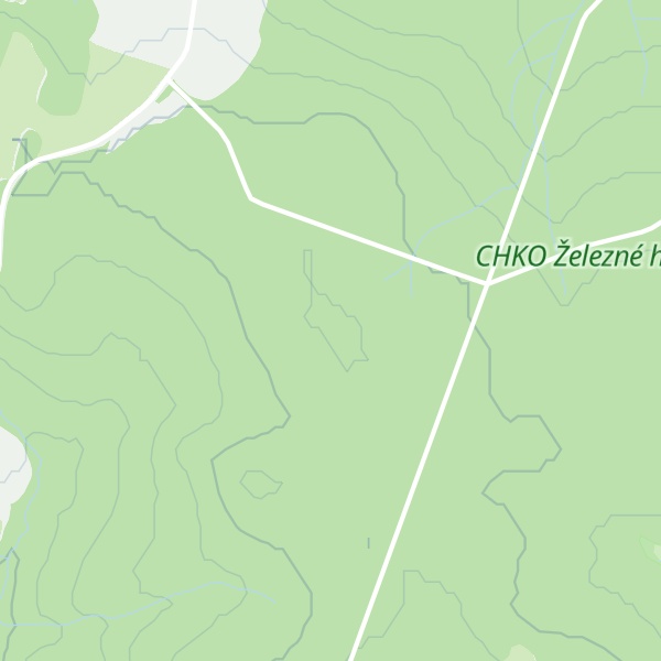 Map of Plesný