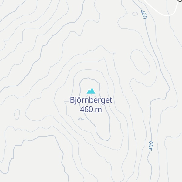Map of Björnberget
